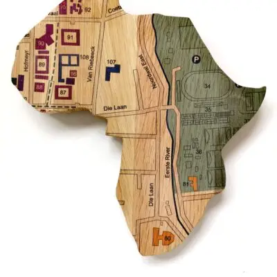 Baby Africa Continent Art